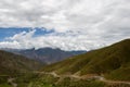G318 Highway, Tibet, China Royalty Free Stock Photo